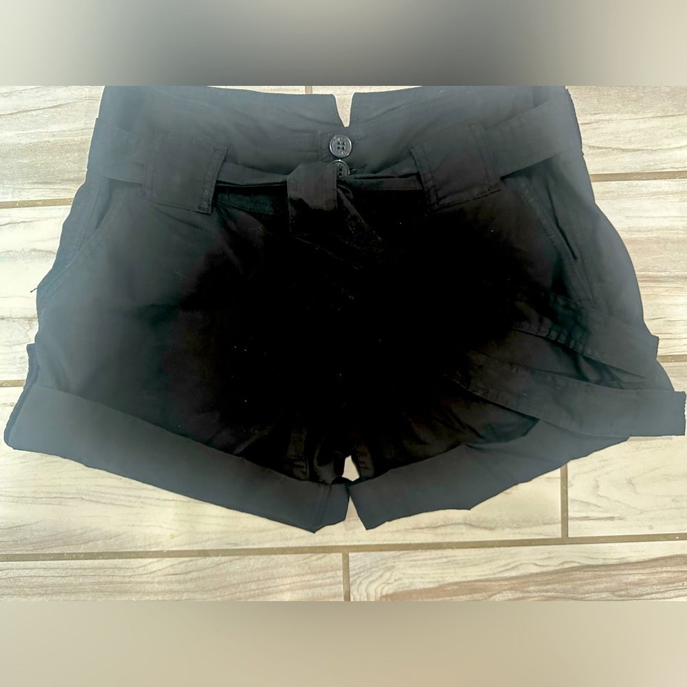 Billy Blues, Belted shorts, Black, 8